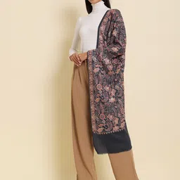 Pashmoda Embroidered Woolen Shawl image 3