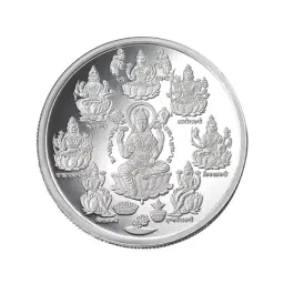 Taraash Ashta Lakshmi 999 20gm Silver Coin-picture-10