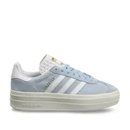 Adidas Originals Women's GAZELLE BOLD Blue Sneakers-image-51