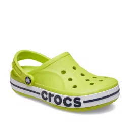 Crocs Men's Bayaband Green Back Strap Clogs image 2