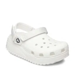 Crocs Men's Classic White Back Strap Clogs image 2