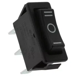 E-SWITCH ROCKER SWITCH, SPDT, 15A, 125VAC, BLACK, R4DBLKBLKBF0.-picture-40