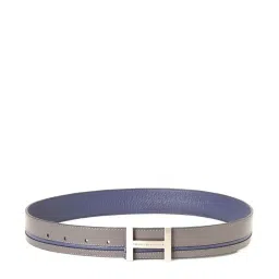 Tommy Hilfiger Growler Grey Leather Reversible Belt for Men image 2