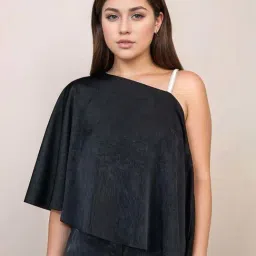 Zink London Black Plain Top-image-17