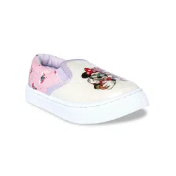 Pantaloons Junior White & Pink Casual Slip-Ons image 2