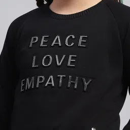 Monte Carlo Girls Typography Printed Sweatshirt image 2