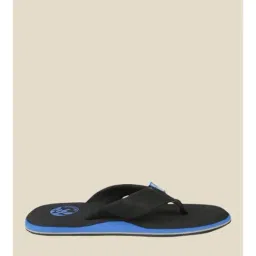 Woodland Men's Black & Blue Flip Flops-picture-14