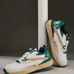 Campus Men's Vitality Off White Casual Sneakers image 1