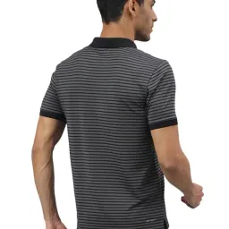 ALCIS Dark Grey Anti-Static Stretch-X Slim Fit Running Polo T-Shirt image 2