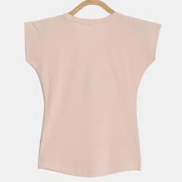 Dixcy Slimz Kids Cream Cotton Printed T-Shirt image 2