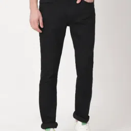 Lee Black Cotton Skinny Fit Jeans-picture-18