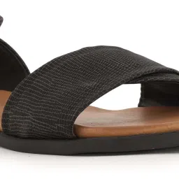 Bata Women's Black Ankle Strap Sandals image 4