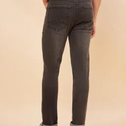 High Star Greyish Black Cotton Comfort Fit Jeans image 2