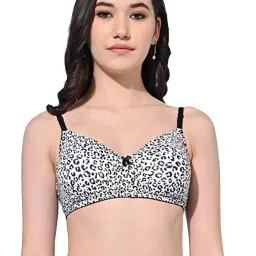 FIMS Black Printed Bras - Pack Of 2 image 2