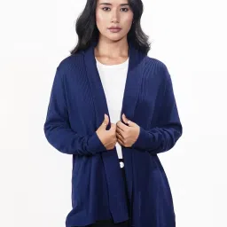 Zink London Navy Solid Shrug image 1