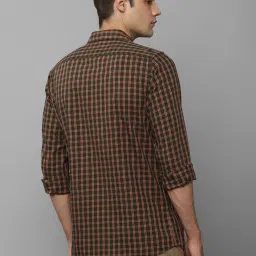 Allen Solly Multicolored Slim Fit Checks Shirt image 2