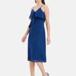Kazo Navy Midi Dress image 3