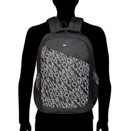 Tommy Hilfiger Jaylen 34 Ltrs Black Medium Laptop Backpack image 2