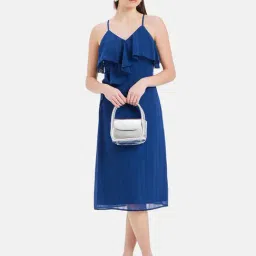 Kazo Navy Midi Dress image 4