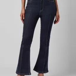 Van Heusen Black Cotton Mid Rise Jeans image 1