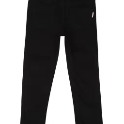 Allen Solly Junior Black Solid Jeans image 2