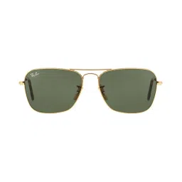 Ray-Ban 0RB3136I Green Caravan Square Sunglasses - 58 mm image 2