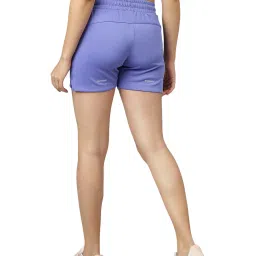 ALCIS Purple Polyester Sports Shorts image 2