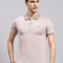 Monte Carlo Light Pink Slim Fit Polo T-Shirt-picture-29