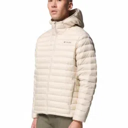 Columbia Beige Regular Fit Puffer Jacket image 4