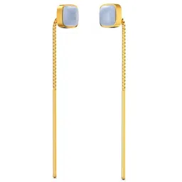 Joyalukkas Gold 22K String Models Sui-Dhaga Earrings for Women image 5