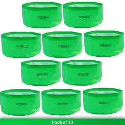 Mipatex 18inx12in Woven Plant Pot Gardening Bags (Pack of 10)-picture-22