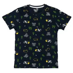 Bodycare Kids Navy Printed T-Shirt-image-94
