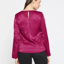 Marie Claire Purple Top image 2