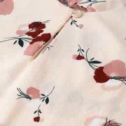 Marie Claire Peach Floral Print Top image 5