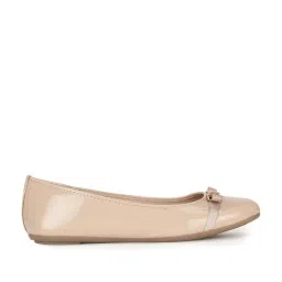 Bata Women's Beige Flat Ballets image 1