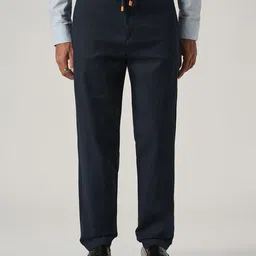Banana Club Men Linen-Look Cotton Trousers-picture-20