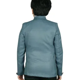 SG Yuvraj Kids Blue Solid Blazer image 2