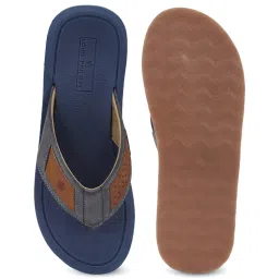 Louis Philippe Men's Grey Flip Flops image 5