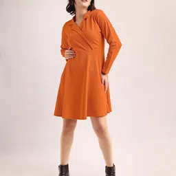 MILOST Women Fit & Flare Dress image 2