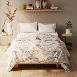 KOPA Audrey Multicolor Microfibre Floral Double Comforter-image-7