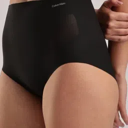 calvin klein underwear High-Rise Solid Black Hipster image 3