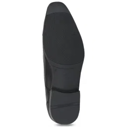 Louis Philippe Men's Black Oxford Shoes image 5