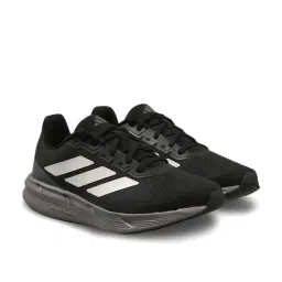 Adidas Men's BlazeAir Black Running Shoes image 2