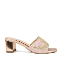 Inc.5 Women's Rose Gold Ethnic Sandals-picture-47