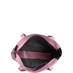 DressBerry PU Shopper Shoulder Bag with Cut Work image 4