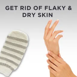 Bronson Professional Exfoliating Bath Scrubber Glove Dual Sided Skin Scrubbing Mitt Glove image 2