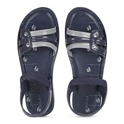 Paragon Lightweight Comfortable Open Toe Flats-picture-14