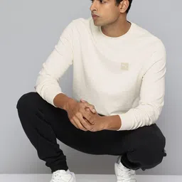 Puma Essentials Elevated Pure Cotton Pullover Sweatshirt image 2