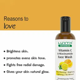 Luvyh Vitamin C & Niacinamide Face Wash 100ml image 5