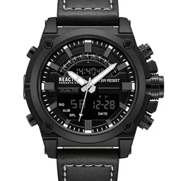 REACTION KENNETH COLE Men Dial & Leather Straps Analogue Watch KRWGP0069901-picture-16